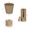 Household Essentials Wicker Bathroom Accessories Set